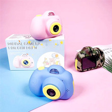 Игрушечная камера цифровая для детей мультяшная милая детская ABS Мини Спортивная камера игрушки с DIY наклейками подарок на день рождения креативный 2024 - купить недорого