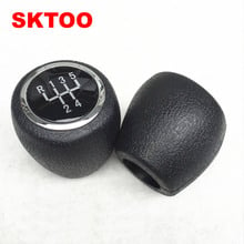 SKTOO-pomo de cambio de marchas negro, accesorios para Chevrolet Cruze, 2009, 2010, 2011, 2012, 2014, 2015, 2016, 1 unids/set por juego 2024 - compra barato