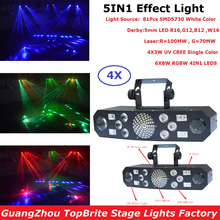 DHL/FEDEX Shipping Dj Disco Party Wedding Entertainment Stage Effect Lights Laser Flash Strobe DMX Effect Lights Good For KTV 2024 - buy cheap