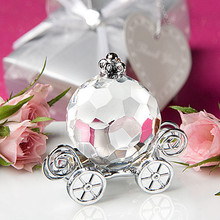 12pcs/lot Wedding Favors Baby Shower Gifts Creative Crystal Pumpkin with Gift Box 2024 - buy cheap