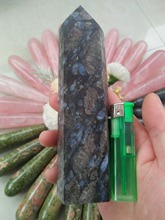 Natural crystal mineral, gem-quartz wand, healing 2024 - buy cheap