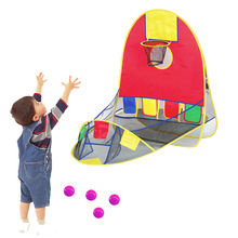 Tenda de bola de basquete, cesta de tenda de bolinhas para brincadeira de crianças ao ar livre, esportes ao ar livre, gramado, marcação td0033 2024 - compre barato