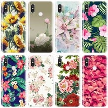 Peony Sunflowe Rose Daisy Plum Plants Flower TPU Phone Case For xiaomi 4 4S 5 5C 5S 5S PLUS 6 6X 8 Pro 8lite 8 9 SE MAX 2 3 3Pro 2024 - buy cheap