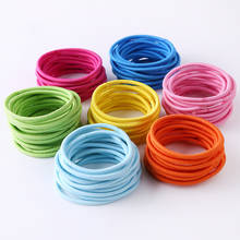 Free Shipping 2020 New 100pcs/lot Baby Girl Kids Tiny Hair Accessory Hair Bands Elastic Ties Ponytail Holder Children Rubber 3mm 2024 - buy cheap