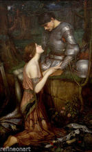 John William Waterhouse Lamia Oil Painting Canvas 24''x36'' 2024 - buy cheap