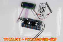 DC 12-24V TPA3116D2 + PT2313 50W * 2 + 100W 2.1 channel Bluetooth digital subwoofer amplifier board + HIFI remote control 2024 - buy cheap
