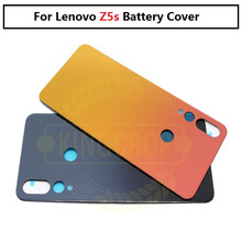 Carcasa trasera de vidrio 100% Original para Lenovo Z5s, funda de batería, piezas de repuesto de puerta trasera con pegatina adhesiva 2024 - compra barato