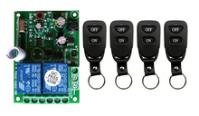 AC85V 110V 220V 250V 2CH Remote Control Light Switch Relay Output Radio Receiver Module+Belt buckle Transmitter garage door lamp 2024 - buy cheap