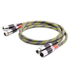 pair QED Signature Silver-plated Hifi XLR Cable Hi-end XLR Male to XLR Female Cable With silver-plated XLR Connect 2024 - buy cheap
