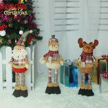 Muñeco de Papá Noel, muñeco de nieve, Reno, decoración de Navidad, árbol, accesorios de decoración de oficina, 1 unidad 2024 - compra barato