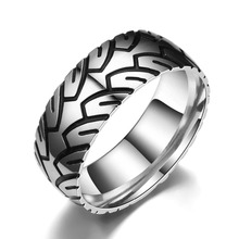 Men's Fashion jewelry retro punk style stainless steel cool snake ring 8 # --13 # glamor personalized birthday party accessories 2024 - buy cheap