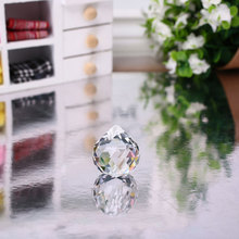 20 мм прозрачное стекло хрустальный шар призма для подвешивания Suncatcher лампа Подвеска свадьба 2024 - купить недорого