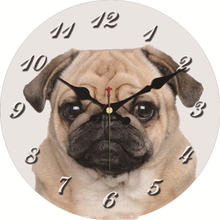 Shabby Chic,Cute Puppy Wall Clocks,Vintage Wall Clock,Wall Watches Home Decor,Silent Wall Clock Gift  Relojes De Pared 2024 - buy cheap