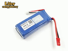 Tarantula-batería Lipo X6, 7,4 v, 1400mAh, 803063, 2S, 25C, JST, para WLtoys, Dron cuadricóptero, V666, V262, V323, helicóptero 2024 - compra barato