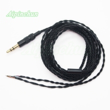 Aipinchun 3.5mm DIY Earphone Cable Headphone Repair Replacement 3-Pole Jack Upgrade Line 30 Wire Core 2024 - buy cheap