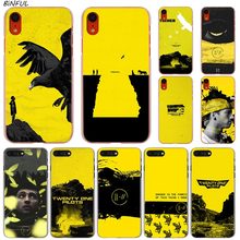 Twenty one pilots capa de celular rígida transparente, moda quente para iphone x xs max xr 8 7 6 6s plus 5 se 5c 4 2024 - compre barato