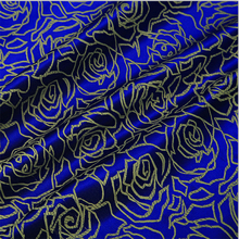 Темно-синий окрашенный жаккардовый гобелен цвета розы, сатиновый 3D жаккардовый ткань для платья, наволочка, занавеска для стола, лоскутное ... 2024 - купить недорого