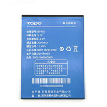 Новинка BT97S 100% оригинальный высококачественный аккумулятор для смартфонов ZOPO 990 ZP990 ZOPO C7 2X 990 BT97S BT97T телефон + Бесплатная доставка 2024 - купить недорого