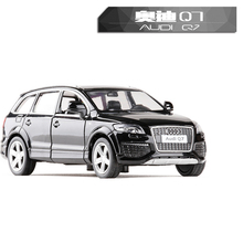 High Simulation 1:36 RMZ City Audi Q7 V12 Model Car Alloy Diecast Metal Pull Back Cars Toy Educational Collection For Kids Gifts 2024 - buy cheap