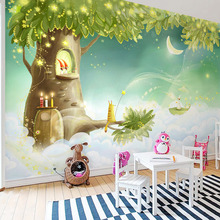 Custom Photo Wallpaper 3D Dream Cartoon Children Room Living Room Bedroom Home Decoration Wall Art Mural Wallpaper For Walls 3 D 2024 - buy cheap