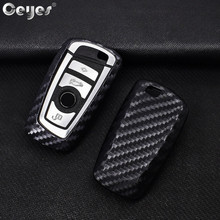 Ceyes-capa de celular estilo de carro para bmw, acessórios de fibra de carbono para personalização automotiva, para modelos f05, f10, f20, f30, z4, x1, x4, x5, x6, x7 2024 - compre barato