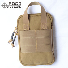 Военная Спортивная поясная сумка ROCOTACTICAL для веера, нейлоновая тактическая сумка-Органайзер из КОРДУРА, сумка для военного хозяйства, сумка для аксессуаров 2024 - купить недорого