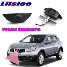 Liislee-câmera frontal de carro para nissan qashqai j10 2013-2016, com logo, faixa que controla o canal da frente. 2024 - compre barato