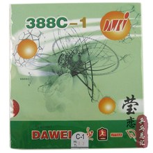 Dawei Original golden 388C-1 raw borracha tênis de mesa raquetes de tênis de mesa esportes de raquete 2024 - compre barato