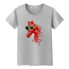 BGtomato Super moda caballo rojo camiseta diseño creativo fresco verano tops mujer gracioso camiseta casual oferta barata marca camiseta nueva camiseta 2024 - compra barato
