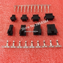 50sets/lot SM 2/3/4Pin 2.54 Female and Male JST 2.54MM SM2.54 connector  3 in 1 connectors 2.54MM 2024 - buy cheap