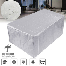 210T Waterproof  Furniture Cover Outdoor Garden Covers Rattan Table Chair Dust Proof Patio Protective Case 11 Size for Home Use 2024 - buy cheap