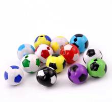 DoreenBeads 20PCs Mixed Soccer Round Acrylic Sports Charm Beads 20mm(6/8") Dia.(B22003), yiwu 2024 - buy cheap