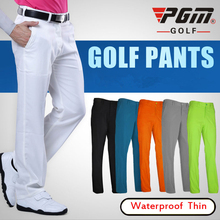 Pgm брюки для гольфа мужские водонепроницаемые брюки тонкие дышащие штаны для мужчин спортивная одежда для гольфа быстросохнущая летняя одежда размеры XXS-XXXL D0357 2024 - купить недорого