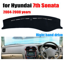 RKAC Car dashboard cover mat for Hyundai 7th Sonata 2004-2008 Right hand drive dashmat pad dash cover auto dashboard accessories 2024 - buy cheap