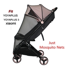 Cochecito de bebé para niños, carrito con mosquitera, malla segura para cuna, compatible con Yoyaplus 3, Xiaomi 2024 - compra barato