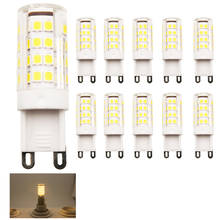 10x MengJay NEW Design G9 LED Light 4W 7W SMD2835 Mini LED G9 Lamp Corn Bulb 220V LED Chandelier Lamps Replace Halogen Lights 2024 - buy cheap