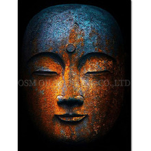 Высококачественная абстрактная картина с изображением Будды для настенной живописи 2024 - купить недорого