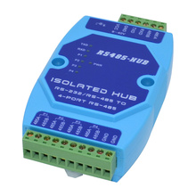Industrial grade optical isolation 4-channel RS485 hub sharing device 485 splitter 485hub 1 in 4 out 2024 - buy cheap