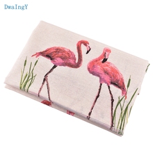 DwaIngY Printed Cotton Linen Fabric For Quilting DIY Sewing,Sofa,Table, Cloth Furniture Cover Tissue Cushion Material Half meter 2024 - buy cheap