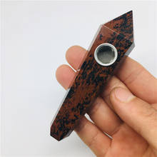 Natural Red obsidian quartz stone Crystal  Pipe 2024 - buy cheap
