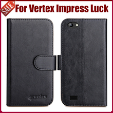 Hot Sale! Vertex Impress Luck Case New Arrival 6 Colors High Quality Flip Leather Protective Cover Case Phone Bag 2024 - buy cheap