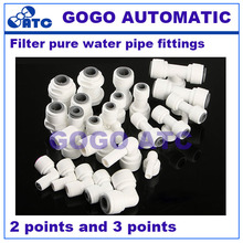 POM elbow water purifier Environmentally friendly and durable Filter pure water pipe fittings Quick connect straight through 2024 - buy cheap