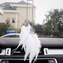 Atrapasueños de plumas de viento hecho a mano, atrapasueños de estilo étnico, red para colgar en la pared, coche, decoración del hogar, regalo 2024 - compra barato