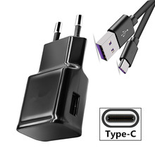 Cargador USB tipo C de 5V y 2A para móvil, cable de USB-C tipo C para Samsung A50, A51, Huawei P20 lite, P30, P40 Pro, Wileyfox Swift 2 Plus 2024 - compra barato