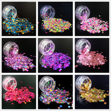 1 PCS/SELL Shiny Round Ultrathin Sequins Colorful Nail Art Glitter Tips UV Gel 3D Nail Decoration Manicure DIY Accessories 2018 2024 - buy cheap