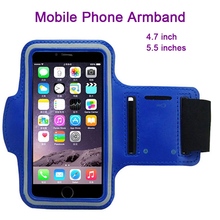 Arm bag For Size 4.7 5.5 inch Sports Running Mobile Phone Bag Holder Case for iPhone Xiaomi Huawei on Arm Hand Waterproof Pouch 2024 - buy cheap