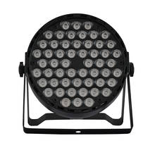 LED Par Light 54Pcs Lamp Beads 1W RGB 3 In 1 Strobe DMX Controller Party Disco Bar Strobe Dimming Effect Shows Light Projector 2024 - buy cheap