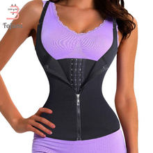 Postpartum Belt Maternity Sweat Waist Trainer Sport Bandage Neoprene Sauna Vest for Weight Loss with Zipper for Pregnant Women 2024 - buy cheap