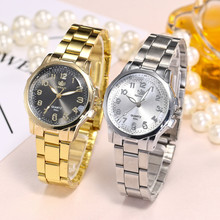 Women Wrist Watches Stainless Steel Band Analog Quartz Round watch female wrist watches for women gold relogio feminino 2024 - buy cheap