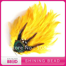 2014 fashion feather pads+without metal headband+free shipping 2024 - buy cheap